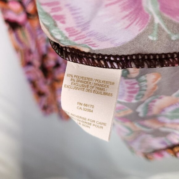 Free People Mini Swing Dress Womens Small Butterfly All Over Print Sleeveless - Picture 12 of 14